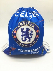 Chelsea Blue Drawstring Bag