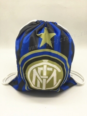 Inter Milan Blue&Black Drawstring Bag