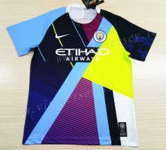 6th Anniversary Edition Manchester City Multicolour Thailand Soccer Jersey AAA-407