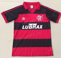 Retro Version 1990 Flamengo Home Red and Black Thailand Soccer Jersey AAA-AY