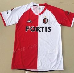 Retro Version 2008 Feyenoord Rotterdam Home Red and White Thailand Soccer Jersey AAA-AY