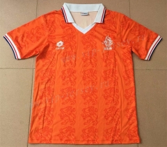 Retro Version 1995 Netherlands Home Orange Thailand Soccer Jersey AAA-AY
