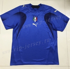 Retro Version 2006 Italy Home Blue Thailand Soccer Jersey AAA-SL