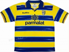 Retro Edition 1998-1999 Parma Calcio Yellow&Blue Thailand Soccer Jersey AAA-811