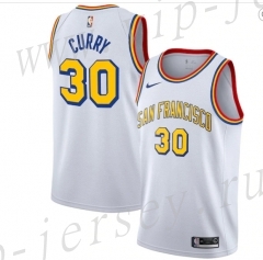 Golden State Warriors White #30 NBA Jersey