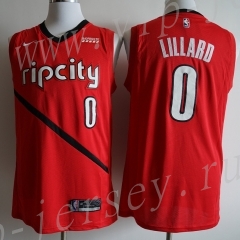 Earned Edition Portland Trail Blazers Red #0 NBA Jersey