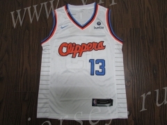 City Edition Los Angeles Clippers White #13 NBA Jersey