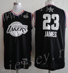 All Star Los Angeles Lakers Black #23 NBA Jersey