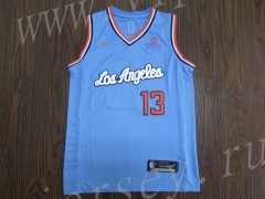 Latin Edition Los Angeles Clippers Light Blue #13 NBA Jersey