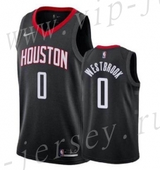 Houston Rockets Black #0 NBA Jersey