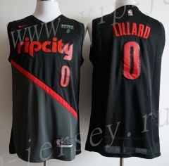 City Edition Portland Trail Blazers Black #0 NBA Jersey