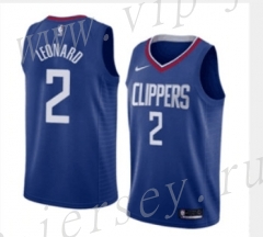 Los Angeles Clippers Dark Blue #2 NBA Jersey