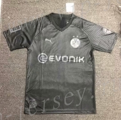Limited Version  Borussia Dortmund Black Thailand Soccer Jersey-407