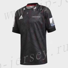 2020 Crusader Black Training Rugby Shirt