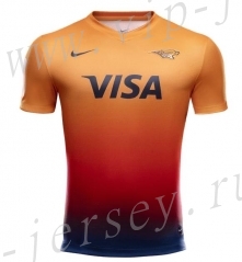 2020 Panthers Home Orange Rugby Shirt
