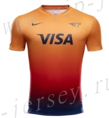 2020 Panthers Home Orange Rugby Shirt
