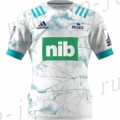 2020 Blues Away White Rugby Shirt