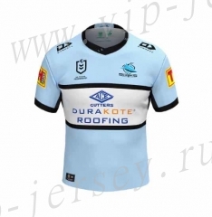 2020 Shark Home Light Blue Rugby Shirt