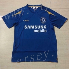100th Commemorative Edition Chelsea Blue Thailand Soccer Jersey AAA-503