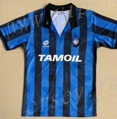 Retro Version 1991 Atalanta BC Home Blue Thailand Soccer Jersey AAA-709