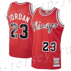 Mitchell&Ness Chicago Bulls Red #23 Retro NBA Jersey