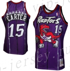 Mitchell&Ness Toronto Raptors Purple #15 NBA Jersey