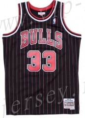 Mitchell&Ness Chicago Bulls Stripe #33 NBA Jersey