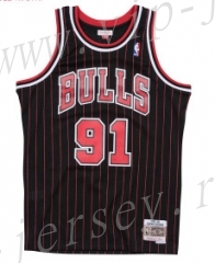 Mitchell&Ness Chicago Bulls Stripe #91 NBA Jersey