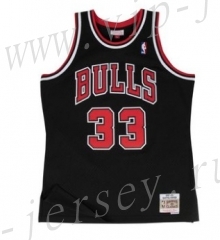 Mitchell&Ness Chicago Bulls Black #33 NBA Jersey