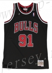 Mitchell&Ness Chicago Bulls Black #91 NBA Jersey