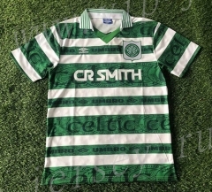 Retro Version 1995-1997 Celtic Home White&Green Thailand Soccer Jersey AAA-503