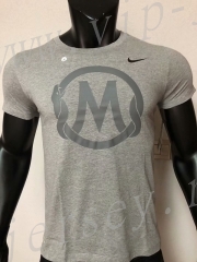Gray Cotton T Jersey