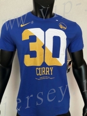 Golden State Warriors NBA Blue #30 Cotton T Jersey