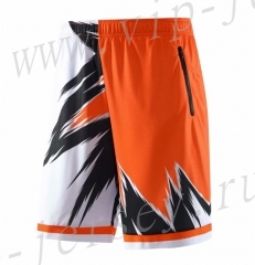ZK702 Orange&White NBA Shorts