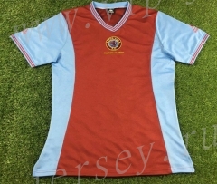 Retro Version 1881-1882 Aston Villa Red Thailand Soccer Jersey AAA-503