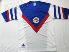 Retro Version 1987 Club America Away White Thailand Soccer Jersey AAA-912