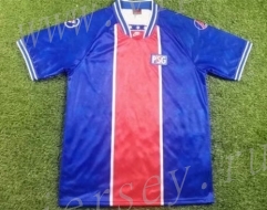 Retro Version 1994-1995 Paris SG Home Blue Thailand Soccer Jersey AAA-503