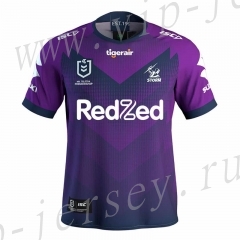 2021 Melbourne Home Purple Rugby Shirt