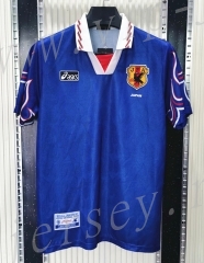 Retro Version 1996 Japan Home Blue Thailand Soccer Jersey AAA-C1046