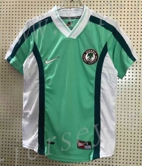 Retro Version 1998 Nigeria Home Green Thailand Soccer Jersey AAA-811