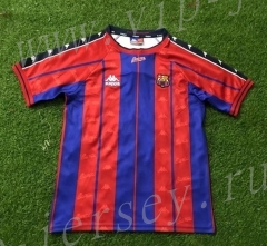 Retro Version 97-98 Barcelona Home Red&Blue Thailand Soccer Jersey AAA-503