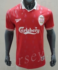 Retro Version 1998 Liverpool Home Red Thailand Soccer Jersey AAA-416