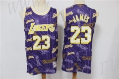 Los Angeles Lakers Purple #23 NBA Jersey