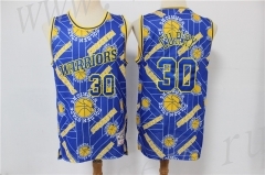 Golden State Warriors Blue #30 NBA Jersey