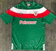 Retro Version 2011-2012 Athletic Bilbao Away Green Thailand Soccer Jersey AAA-510