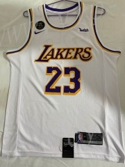 Los Angeles Lakers White #23 NBA Jersey
