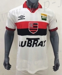 100th Commemorative Edition Flamengo Away White Thailand Soccer Jersey AAA-416