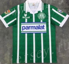 Retro Version 93-94 SE Palmeiras Home Green Thailand Soccer Jersey AAA-510