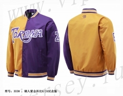 Los Angeles Lakers Purple&Gold NBA Jacket-SJ