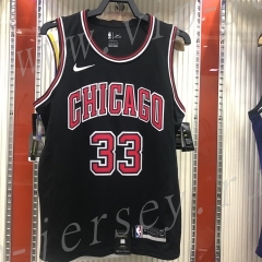 Chicago Bulls Black #33 NBA Jersey-311
